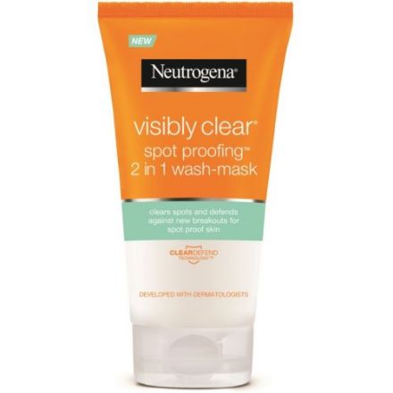 Picture of Neutrogena Clear Spot Proofing 2-in-1 Wash Mask 150 ml